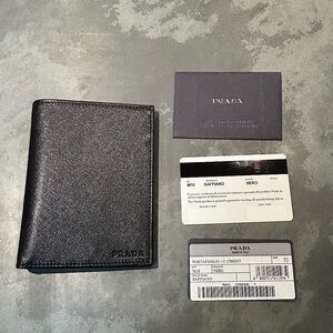 Prada Men's Saffiano Leather Wallet